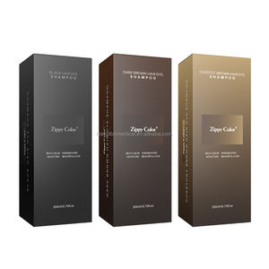 Champú de Coloración Capilar Permanente a Base de Hierbas, <span class=keywords><strong>Sin</strong></span> Amoníaco, de Color Negro Rápido, con Aceite, <span class=keywords><strong>Cubre</strong></span> las <span class=keywords><strong>Canas</strong></span>, MSDS 200ml - Product Image 2