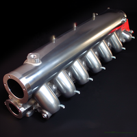 Collecteur d'admission haute performance usiné CNC en acier inoxydable et aluminium forgé, usiné par électroérosion à fil, pour 2.0 TFSI EA113