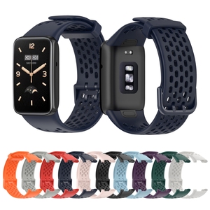 Bracelet de remplacement respirant en TPU pour Xiaomi <span class=keywords><strong>Mi</strong></span> Band <span class=keywords><strong>7</strong></span> Pro, pièces de montre connectée, vente chaude - Product Image 3