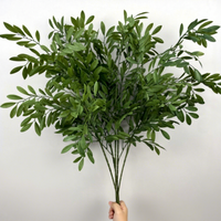 JA-36 Plantes artificielles pour mariage, arrangements floraux, gypsophile, eucalyptus, fleurs artificielles de style japonais, fleurs en soie