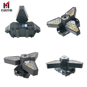 Infinity <span class=keywords><strong>Spin</strong></span> Moving Head Light Full Color Triangle Maple Leaf Retro Light Maple Leaf Retro Lamp pour KTV - Product Image 2