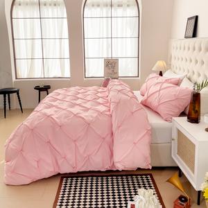 Vendita calda di ottima qualità 100% in microfibra di poliestere e motivo Chevron 3 pz Set biancheria da letto trapunta - Product Image 5