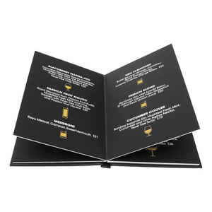 Layanan Percetakan Buku Menu Restoran, Brosur, Katalog, Buku Sampul Keras dengan Logo Ukuran Kustom
