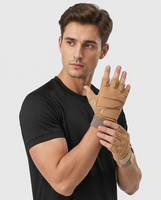 Gants de sport unisexes multifonctions respirants avec logo personnalisé pour la musculation, la protection et le fitness en nylon