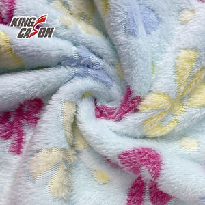 Kingcason Market Leading Date prisa para <span class=keywords><strong>comprar</strong></span> Ecológico Buena sensación de mano Tejido de lana de coral antiarrugas para mantas - Product Image 2