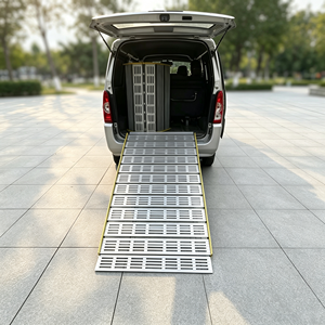 <span class=keywords><strong>Rampa</strong></span> Modular de Aluminio Simplywalk, 800 kg, 1950 mm, Anticorrosión, <span class=keywords><strong>Rampa</strong></span> para Camioneta, Fabricante de Rampas ODM, ISO 9001 - Product Image 1