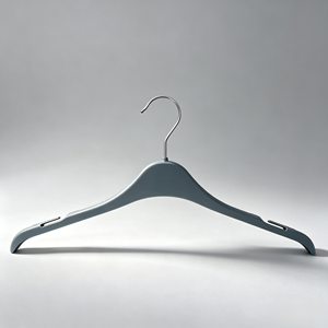 SH41LN-41cm(SH47LN-47cm) Cintre antidérapant en plastique <span class=keywords><strong>double</strong></span> couche pour le rangement des vêtements, moderne et simple, fabriqué à Taizhou - Product Image 1