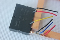Relé de Retención E-POWER HR116-120A 120A de Doble Bobina DC12V Monofásico, Medidor de Energía Prepago Compatible con ROHS, Entrada 110-250V