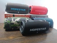 HOPESTAR H50 Altavoz Inalámbrico Bluetooth de 20W, Resistente al Agua, TWS, TF, USB, AUX, FM, Banco de Energía, Portátil, con Correa para el Hombro, Bajos Profundos, para Exteriores