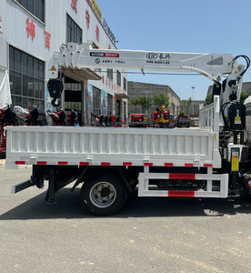 Hot bán xe tải cẩu 2ton 4ton 5 tấn 6.3ton 7ton 8ton thẳng bùng nổ cần cẩu để bán miễn phí người duy nhất Treo Giỏ với CE - Product Image 2