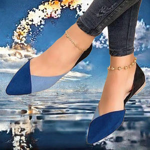 รองเท้าลำลองไซส์ใหญ่สำหรับผู้หญิง รองเท้าพยาบาลแฟชั่นฤดูร้อน มีไฟ ระบายอากาศได้ดี สวมใส่ง่าย พื้นรองเท้า EVA - Product Image 1