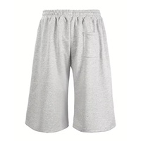 Sweat-shirt de jogging à double couche et taille pour hommes, short de basket-ball en tissu Streetwear, pantalon en polaire d'impression DTG personnalisé pour hommes