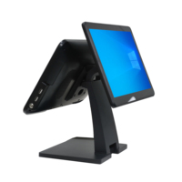 Système POS Machine de point de vente à double écran de 15.6 pouces