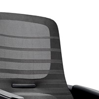 Chaise de bureau ergonomique JOHOOFURNITURE, directement de l'usine, pour un confort optimal au bureau, avec coussin épais et base robuste.