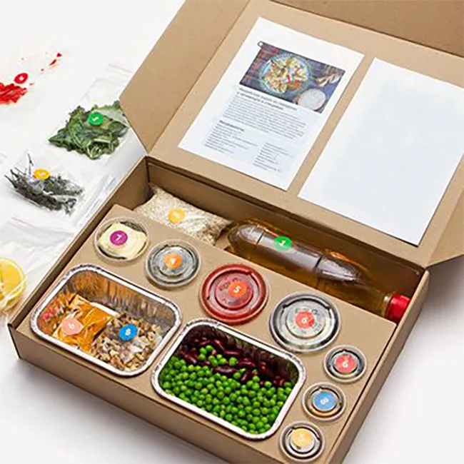 Charcuterie Doos Met Doorzichtige Deksels Op Maat Bedrukt Recycle Wegwerp Take-Out Food Box Charcuterie Box Verpakking