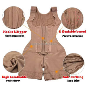 مشدات جديدة لشد الجسم بضغط عالٍ، كورسيه كولومبي لتنحيف الخصر وشد البطن بعد الولادة، حزام تدريب الخصر - Product Image 3