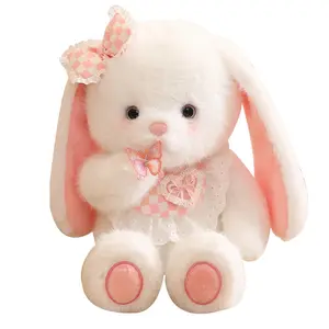 Bear doll plush toy high appearance level rabbit cat fox soft doll children gift wholesale