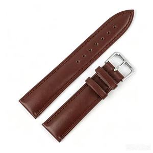 Bracelet de montre VIP en cuir véritable bon marché pour hommes 18mm 20mm 22mm 24mm - Product Image 5