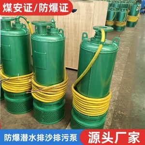 ปั๊มจุ่มใต้น้ำ Bqs80 190 90kw ปั๊มดูดน้ำทรายป้องกันการระเบิดสำหรับงานเหมือง สำหรับการระบายน้ำจากบ่อน้ำลึก - Product Image 5