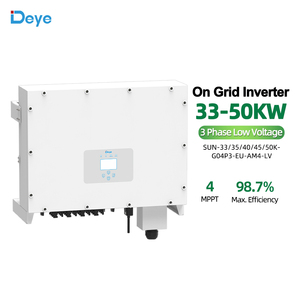 Onduleur solaire Deye à énergie renouvelable triphasé à quatre MPPT 40KW 45KW 50KW pour grand système solaire connecté au réseau - Product Image 1