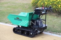 Mini Backhoe Loader Listrik Baru Kapasitas 300kg Crawler Loader dengan Komponen Inti Berbantalan
