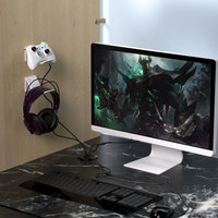 Vente en gros de console murale suspendue Esports pour enfants Contrôleur de jeu en acrylique Support en acrylique pour support Ps4 Ps5