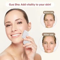 Haute qualité 304 acier inoxydable forme de lèvre grattage outil de Massage métal corps du visage Gua Sha grattage grattoir Drainage lymphatique