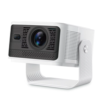 Projecteur intelligent Android 14 HY350MAX 500 ANSI, 1080P natif, décodage 8K, Wi-Fi 6, BT 5.4, mise au point automatique, correction automatique de la distorsion trapézoïdale, home cinéma
