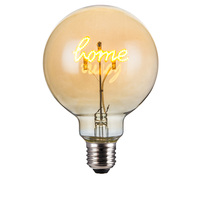 Ampoule électrique décorative E27, lampe LED, globe lumineux, lettre avec lumières, ampoule à filament souple LED, lumières LED pour la maison