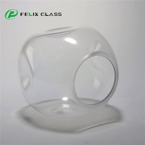 Applique murale en verre soufflé transparent, OEM, usine chinoise, personnalisable, LED à intensité variable, protection oculaire, pour intérieur, type lustre suspendu - Product Image 1