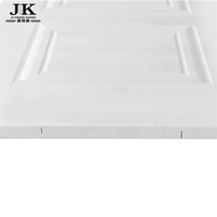 Machine à fabriquer des portes en MDF JHK-M03 pour portes intérieures modernes à ouverture latérale, apprêt blanc, portes simples en bois, designs de portes d'entrée