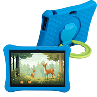 Tablet Android Tangguh Murah 10 Inci untuk Anak 1280*800 IPS 5000mAh Kamera Ganda 3GB untuk Edukasi Anak