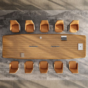 Văn phòng hội nghị bàn ghế đặt phòng hội nghị bàn họp Bàn hội nghị văn phòng hiện đại Đồ nội thất văn phòng-bàn văn phòng - Product Image 3