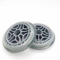 Roues en PU YSMLE en gros de 125 mm pour patins à roues alignées de slalom ou de vitesse, ou pour trottinettes, chariots à main ou camions à plateau