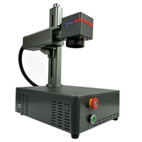 Machine de marquage laser à fibre de haute précision pour acier inoxydable, aluminium et cuivre