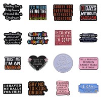 Épinglette en métal rectangulaire personnalisée, étiquette de nom personnalisée, broche, badge avec logo personnalisé, idéal pour les entreprises