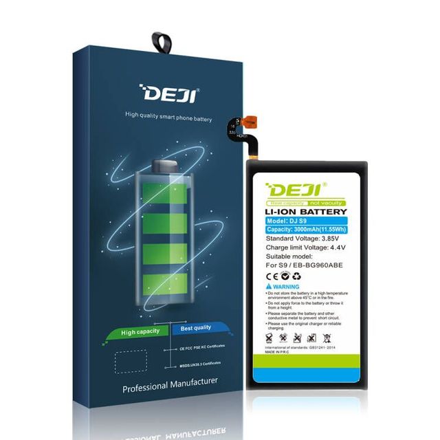 DEJI High Quality Digital Batteries for Samsung S9 EB-BG960ABE Long Life Battery Mobile Phone