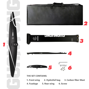 2025 Wholesale PNG V2 1300 Ultra High Mod Reinforced Carbon Hydrofoil <b>Wing</b> High Performance Dockstart Pump <b>Wing</b> Beginner Smooth - Product Image 1