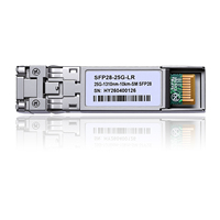 Module émetteur-récepteur optique SFP28 LR 25G 1310nm 10km, module de commutation Ethernet LC monomode