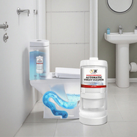 Vente en gros 350ml liquide de rinçage automatique nettoyant pour toilettes longue durée et désodorisant pour cuvettes de toilettes