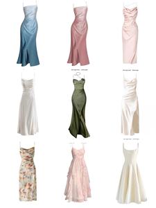 Vestido de Verano Retro Elegante con Cuello en V, Bordado de Encaje Blanco, Corte en A y Botones - Product Image 6