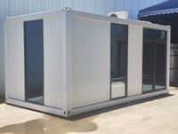 Construction modulaire préfabriquée en acier de 20 pieds et 40 pieds
