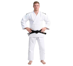 ชุดยูโด <span class=keywords><strong>IJF</strong></span> Specification Judo Gi 750GSM ผ้าฝ้ายหนัก โรงงานผลิต OEM - Product Image 6