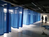 Rail de suspension pour rideaux d'hôpital, rail de rideau médical, séparateur de salle d'urgence, rails de rideaux de lit d'hôpital pour plafond