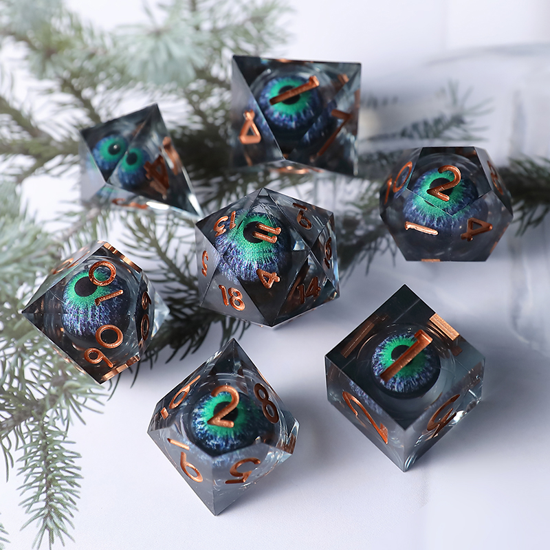 Green Gold Dragon Eye