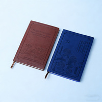 Carnet de notes en cuir à couverture rigide avec logo personnalisé, option cadeau écologique, carnets économiques