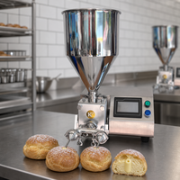 Hocheffiziente, einfach zu bedienende Kuchencreme- und Marmeladenfüllmaschine / Donut-Injektor / Crème-Puff-Füllmaschine