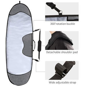 Échantillon gratuit Sac de surf de voyage personnalisé de haute qualité avec bandoulière confortable Accessoires pour le surf et le skateboard - Product Image 4