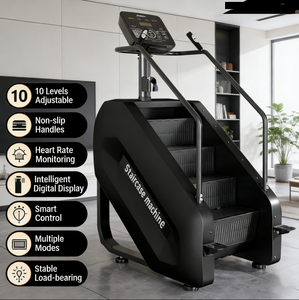 Máquina de <span class=keywords><strong>Ejercicio</strong></span> Multifuncional de Acero Inoxidable Eléctrica Langmai LM-1001 para Uso Comercial, Simulador de Escaleras - Product Image 2