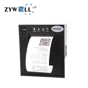 ZYWELL imprimante thermique panel wall mount thermal receipt printer 58mm embedded printer